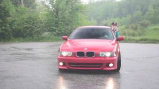 BMW E39 530D Drift [upl. by Teerpnam]