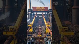 Durgapur Steel Plant Explained in Hindi shorts [upl. by Barthol819]