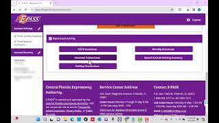 How to View Your Epass Financial Transactions [upl. by Rowney]