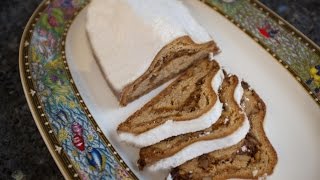 Rezept Weihnachtsstollen Engadiner  Walliser Nussstollen  Weihnachten kann kommen [upl. by Adnavoj]