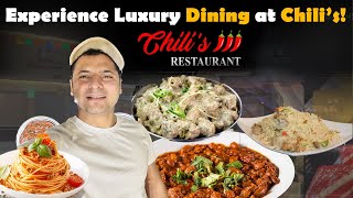 Chilis Restaurant Enjoy food in international standards luxury environment [upl. by Russon914]