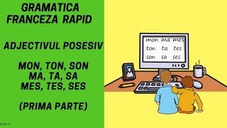 Adjectivul posesiv in limba franceza 1  Gramatica franceza 2018 [upl. by Aizirtap]