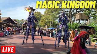 🔴 LIVE All Day Magic Kingdom Sunday for rides shows and two parades also Fireworks 5262024 [upl. by Edrock843]