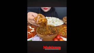 Chola baturamatar paneer and panner masala with pulao mukbang indiafoodeatingshow eatingshow [upl. by Izmar727]