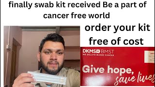 Finally swab kit received  be a part of cancer free world [upl. by Schram]