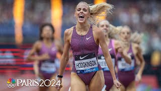 Keely Hodgkinson STUNS in women’s 800m at London Diamond League  NBC Sports [upl. by Trey707]