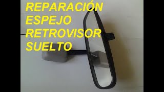 REPACION ESPEJO RETROVISOR INTERIOR HONDA CIVIC 1998 [upl. by Suruat114]