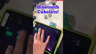 Cubelet fun using an iPad to remote control Great STEM fun [upl. by Neetsirk647]