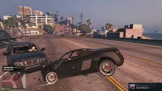 Grand Theft Auto V 3 Rodando 1 [upl. by Alyled]