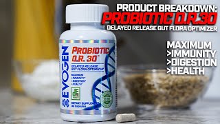 Product Breakdown Probiotic DR30  A DELAYEDRELEASE GUT FLORA OPTIMIZER [upl. by Darraj97]