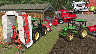 First 60 minutes on Riversbend Spring Map  Farming Simulator 25 GAMEPLAY [upl. by Ashelman531]