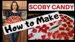 How to Make SCOBY Candy [upl. by Tdnaltroc714]