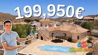 RESERVED Property for sale in Almeria  4 bedroom villa in Arboleas  Villa Breeze  AH13774 [upl. by Deutsch780]