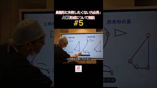 Part5 鼻整形に失敗したくない方必見！鼻整形の仕上がりを左右するACR形成について解説 [upl. by Jacques]