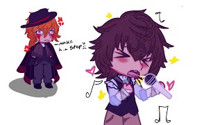 BSD react to Dazai as Random Artists Really bad and Cringy [upl. by Sidra]