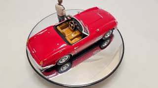 KK Scale 1960 Ferrari 250 Spyder California Rosso Corsa Red Tan Interior Red Top Ferris Bueller [upl. by Freeborn254]