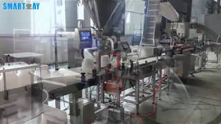 Smart Weigh  Bottle Automatic Weighing Filling Capping Labeling Line [upl. by Candie]