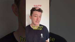 WARM UP ⬆️ englishteacher reels shorts learning youtube english teachify languagelearning [upl. by Kippar592]