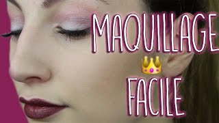 MAQUILLAGE FACILE⎮PALETTE MARIONNAUD [upl. by Kayne]