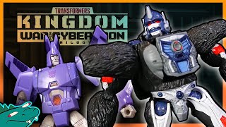 Transformers KINGDOM  Optimus Primal  Cyclonus  JobbytheHong Review [upl. by Lindsley]