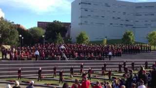 UC Bearcat Band 9142013  Army Fanfare [upl. by Eleanora224]