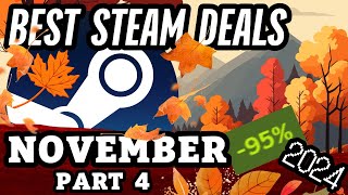 The BEST Steam deals NOVEMBER 2024 Part 4 [upl. by Buckler]