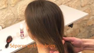 Tuto Tresse à 3 brins [upl. by Merrily88]