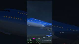 Boeing 747 Landing Gear  Airline Commander game shorts [upl. by Ytisahc]