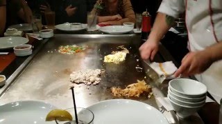 Benihana Restaurant  Amazing Chef Cooking for the Table Chandler Arizona [upl. by Pedro]