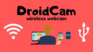 DroidCam  Use Mobile Camera as Webcam  Droidcam for PC  How To Use Droidcam on PC [upl. by Nimesh]