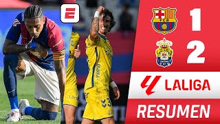 BARCELONA EN CRISIS PERDIÓ 21 vs LAS PALMAS y puede perder EL LIDERATO ante REAL MADRID  La Liga [upl. by Eihctir]