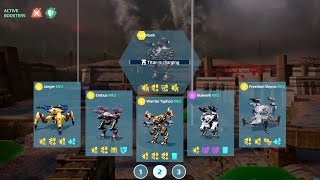 War Robots Lets play BR  Jaeger Typhon Erebus Bulwark Skyros  WR Gameplay [upl. by Kat]