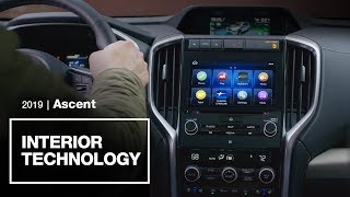 2019 Subaru Ascent Interior Technology [upl. by Chara]