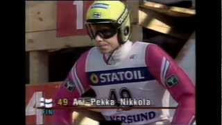 Skiflug WM 1990 Vikersund  Teil 2 [upl. by Brittany693]