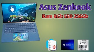 Asus Zenbook Ux43F Core i5 10th Generation Ram 8gb SSD 256Gb [upl. by Aelgna]