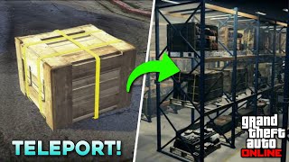 How to TELEPORT Special Cargo Crates In SECONDS  GTA Online [upl. by Enilrad]