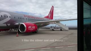 Jet2 Trip Report  Glasgow to Tenerife  BRAND NEW B737800  GJZHV [upl. by Katharine214]