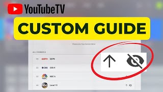 How to Customize YouTube TV’s Live Guide New Way to Reorder and Hide Channels [upl. by Farmelo784]