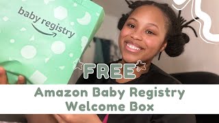 2024 Amazon Baby Registry Welcome Box  Free Baby Stuff  How to Get Your Free Baby Registry Box [upl. by Knick]