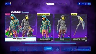 Buying the NEW Tricksy Fortnitemares Skin Wcode Autico [upl. by Rowena]