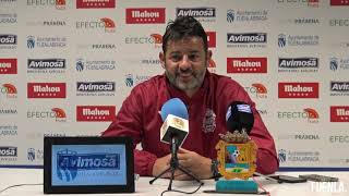 Rueda de prensa de Mere previa al Real Valladolid B  CF Fuenlabrada [upl. by Enileoj]