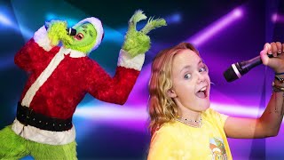 Jazzy vs Grinch Singing Competition [upl. by Gnolb504]