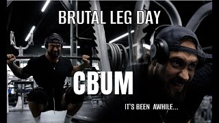 CBUM  BRUTAL LEG DAY MOTIVATION🔥 [upl. by Anewor614]