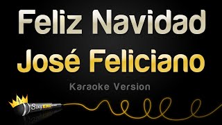 José Feliciano  Feliz Navidad Karaoke Version [upl. by Arahk950]