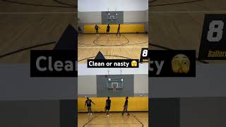 Clean or nasty basketball nba ballislife sports youtubeshorts fyp viral kembawalker [upl. by Villiers]