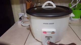 Black amp Decker Rice Cooker [upl. by Finny492]