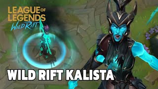 KALISTA LEAKED  Wild Rift Kalista 51 [upl. by Ettena]