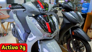 Honda Activa 7G 2023 India Launch  Price Mileage Top Speed Colour Variants Engine amp More 🤩🛵 [upl. by Varney124]