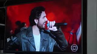 Gustavo Mioto cantando no Domingão com Huck [upl. by Atnes616]