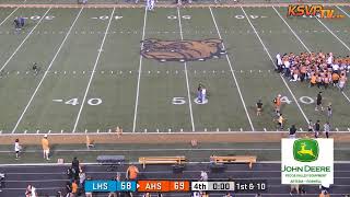 Artesia High Football vs Lovington [upl. by Anrim]